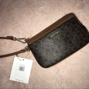Calvin Klein wristlet.